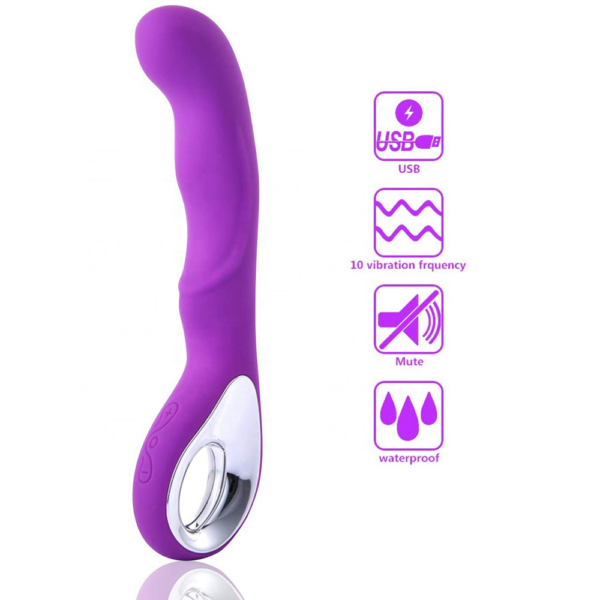 Powerful 10 Modes Rechargeable Vibrator Sex Toy