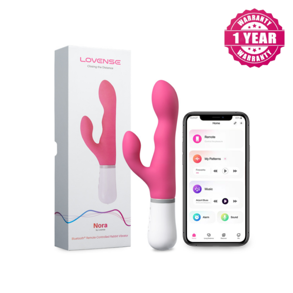 Lovense Nora Rotating Rabbit Vibrator [Authorized Reseller]