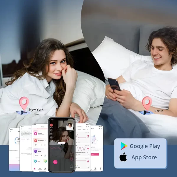 Phone App Controlled Wearable Egg Vibrator Sex Toy