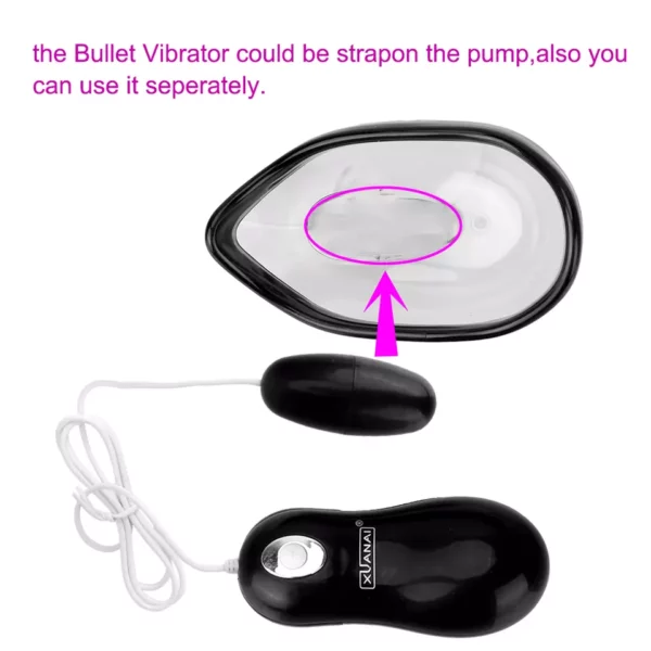 Women's vagina and breast enhance sucking vibrator - sex toy in Sri Lanka