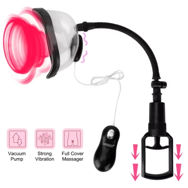 Women's vagina and breast enhance sucking vibrator - sex toy in Sri Lanka